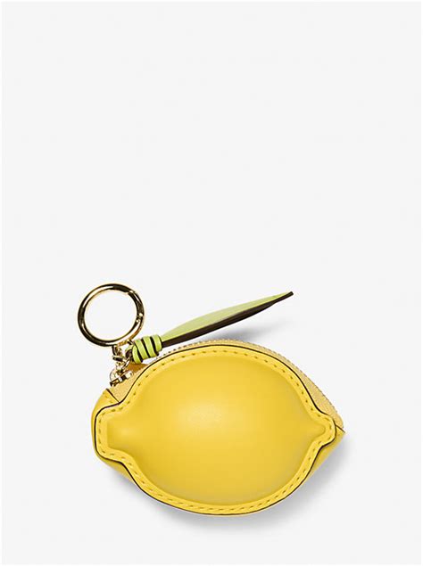 michael kors lemon coin purse|michael kors keychain coin purse.